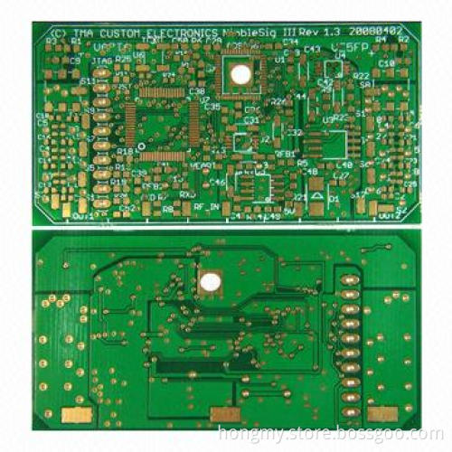 Multiple Layer Printed Circuit Board with Immersion Gold, 1.6mm Thickness, 2oz Copper